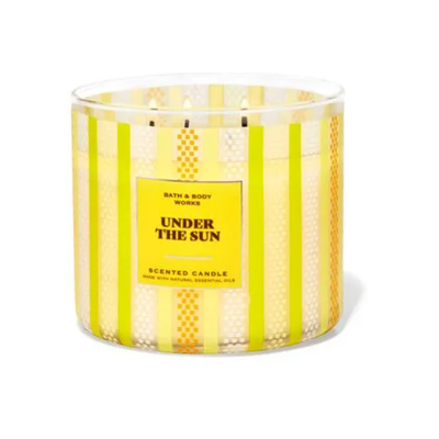 BBW Under The Sun 3 Wick Candle 411g - Shams Shopping Centre Bath & Body Works