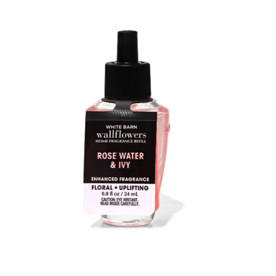 BBW Rose Water & Ivy Wallflowers Fragrance Refill 24ml - Shams Shopping Centre Bath & Body Works