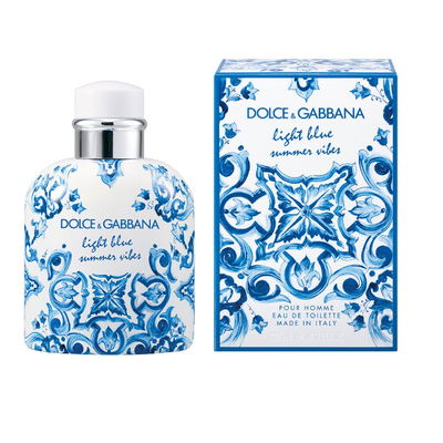 D&g Light Blue Summer Vibes Pour Homme EDT 125ml - Shams Shopping Centre Dolce & Gabbana