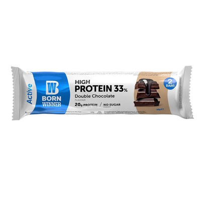 Active BW Double Chocolate Protein Bar 60g - Shams Shopping Centre Born Winner