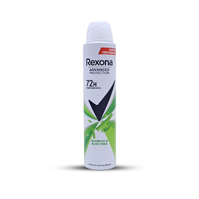 Rexona Bamboo & Aloe Vera Body Spray 200ml - Shams Shopping Centre Rexona