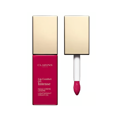 Clarins Instant Light Lip Comfort Oil 06 Intense Fuchsia 7ml - Shams Shopping Centre Clarins