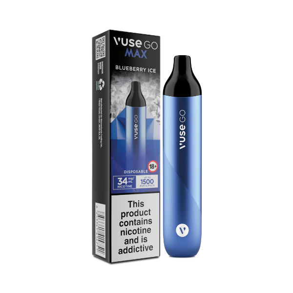 VUSE Go Max BlueBerry Ice Disposable 1500Puff