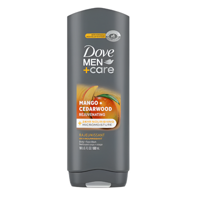Dove Men +Care Mango Cedarwood Rejuvenating Body Wash 532ml - Shams Shopping Centre Dove