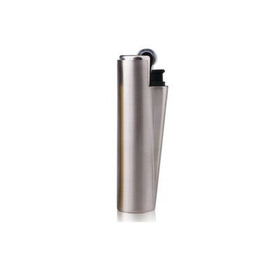 Clipper Steel Shield Round lighter - Shams Shopping Centre Clipper