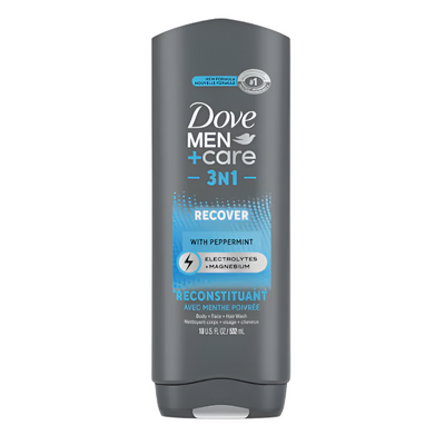 Dove Men +Care Recover With Peppermint Body Wash 532ml - Shams Shopping Centre Dove