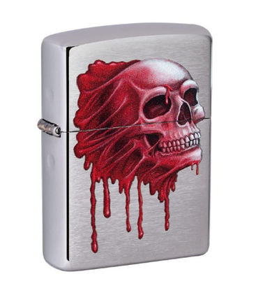 Zippo 49603 200 Skull Design - Shams Shopping Centre Zippo