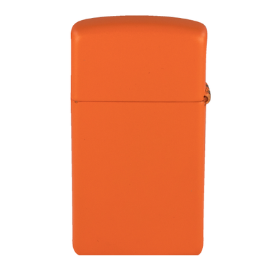 Zippo Lighter Slim Orange Matte 1631 - Shams Shopping Centre Zippo