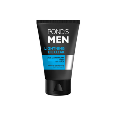 Pond`s Men Lightning Oil Clear Face Wash 100g - Shams Shopping Centre Pond'S