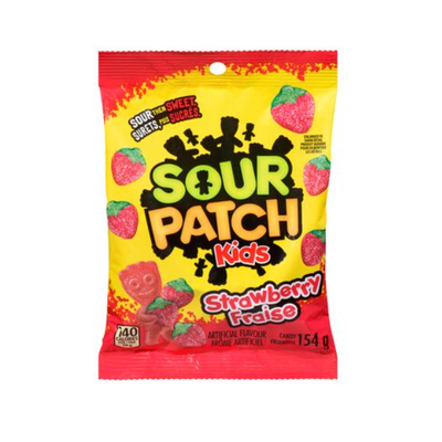 Sour Patch Kids Strawberry 154g - Shams Shopping Centre Sour Patch