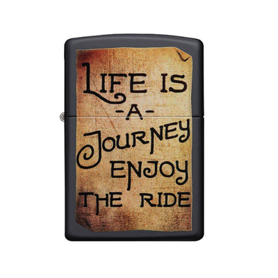 Zippo 218 412260 Life Is A Journey Desig - Shams Shopping Centre Zippo