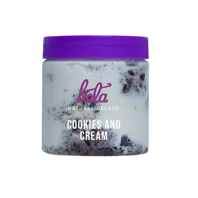 Lieta Gelato Cookies & Cream Ice Cream 495ml - Shams Shopping Centre Lieta Gelato