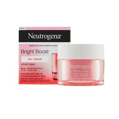 Neutrogena Bright Boost Neoglucosamine Gel Cream 50ml - Shams Shopping Centre Neutrogena