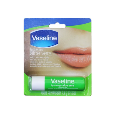 Vaseline Aloe Vera Lip Therapy Balm 4.8g - Shams Shopping Centre Vaseline