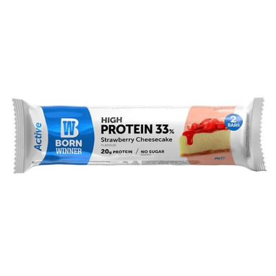 Active BW Strawberry Cheesecake Protein Bar 60g - Shams Shopping Centre Born Winner