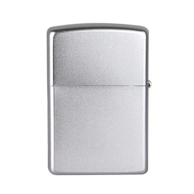 Zippo 205 400008 Reg Satin Chrome Da - Shams Shopping Centre Zippo