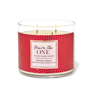 BBW You're the One 3 Wick Candle 411g - Shams Shopping Centre Bath & Body Works
