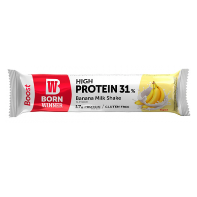 Boost BW Banana Milk Shake Protein Bar 55g - Shams Shopping Centre Born Winner