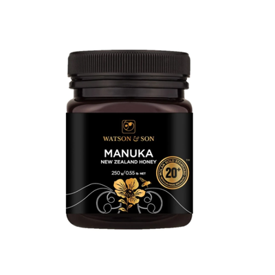 Watson & Sons Manuka MGS 20+ Honey 250g - Shams Shopping Centre Watson & Son
