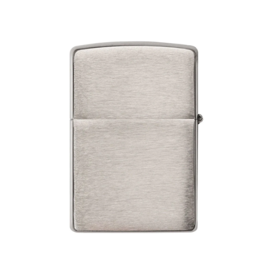 Zippo 200- 401063 Brush Finish Chrome - Shams Shopping Centre Zippo