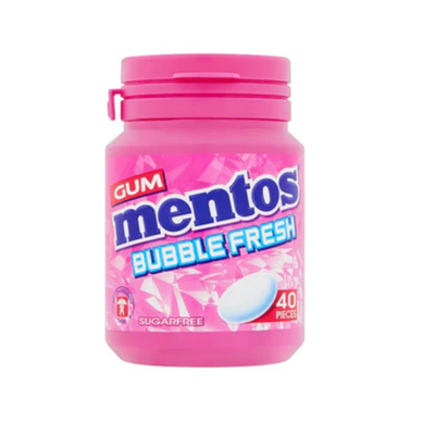 Mentos Sugarfree Bubblegum 40p Gum 56g - Shams Shopping Centre Mentos