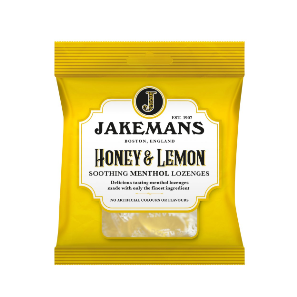 Jakemans Honey & Lemon Bag 73g