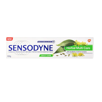 Sensodyne Herbal Toothpaste 100g - Shams Shopping Centre Sensodyne
