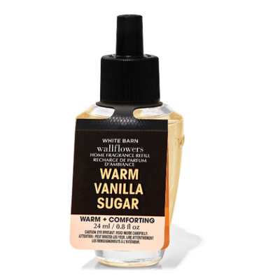 BBW WallFlower Warm Vanilla Sugar Refill 24ml - Shams Shopping Centre Bath & Body Works
