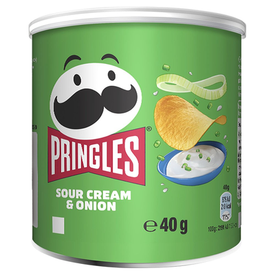 Pringles Sour Cream & Onion 40g - Shams Shopping Centre Pringles