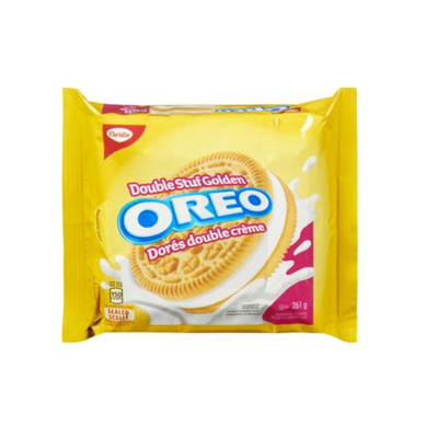 Christie Oreo Double Stuff Golden Cookies 261g - Shams Shopping Centre Christie