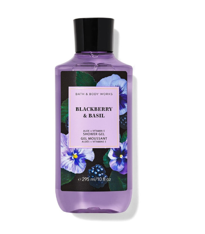 BBW Blackberry & Basil Shower Gel 295ml - Shams Shopping Centre Bath & Body Works