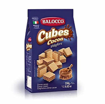 Balocco Cubes Cocoa Wafers 250g - Shams Shopping Centre Shams Shopping Centre