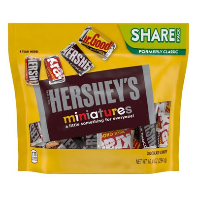 Hershey's Miniatures Chocolate Pouch 294g - Shams Shopping Centre Hersheys
