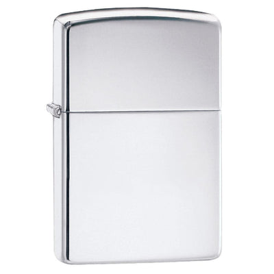 Zippo Lighter Reg H Pol Chrome 250 - Shams Shopping Centre Zippo