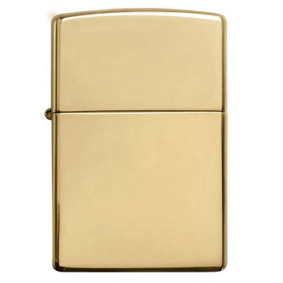 Zippo Lighter Reg H Pol BRS Wo/Sb 254B - Shams Shopping Centre Zippo
