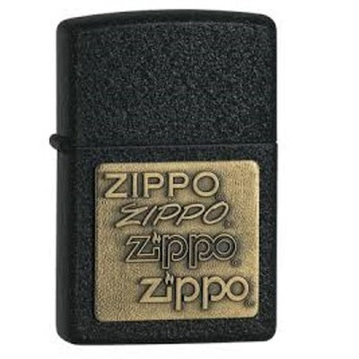 Zippo Lighter Brass Black 362 - Shams Shopping Centre Zippo