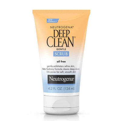 Neutrogena Deep Clean Gentle Scrub Oil free125ml - Shams Shopping Centre Neutrogena