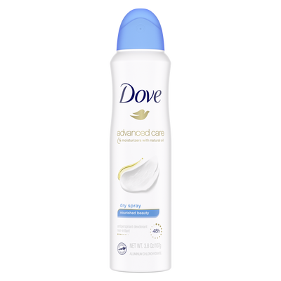 Dove Advanced Nourished Beauty Body Spary 107g - Shams Shopping Centre Dove