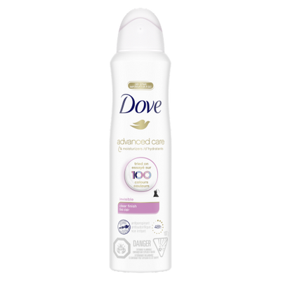 Dove Advanced Care Sheer Cool Body Spary 107g - Shams Shopping Centre Dove