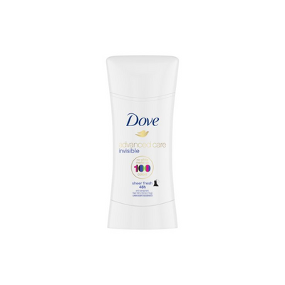 Dove Advanced Invisible 100 Sheer Fresh Stick 74g - Shams Shopping Centre Dove