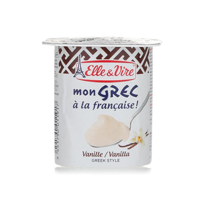 Elle & Vanila Greek Style Yogurt 125g - Shams Shopping Centre Elle & Vire