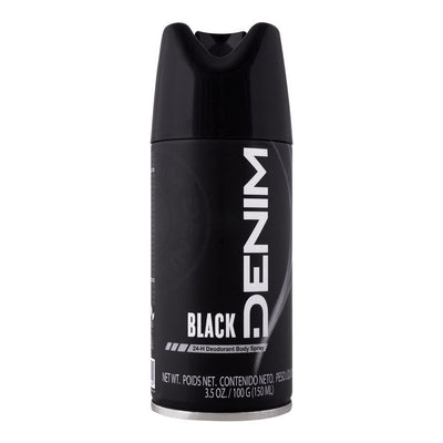 Denim Body Spray Black 150ml - Shams Shopping Centre Denim
