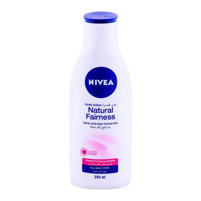 Nivea Natural Fairness Body Lotion 250ml - Shams Shopping Centre Nivea