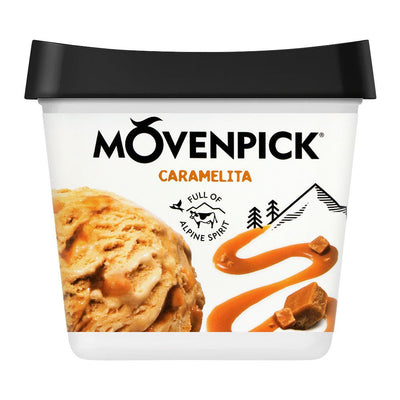 Movenpick Caramelita icecream tub 900ml - Shams Shopping Centre Moven Pick