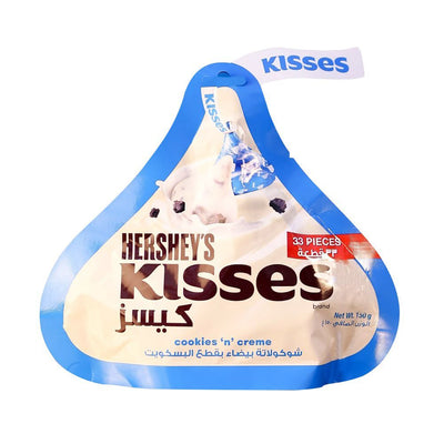 Hershey's Kisses Cookies n Cream 146g - Shams Shopping Centre Hersheys