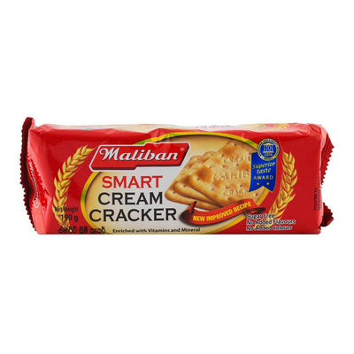 Maliban Smart Cream Crackers 190g - Shams Shopping Centre Maliban