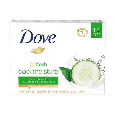 Dove Go Fresh Cool Moisture Soap Bar 106g - Shams Shopping Centre Dove