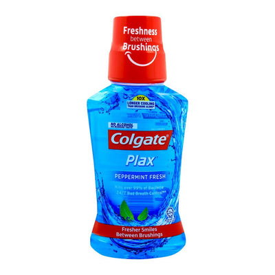 Colgate Plax Peppermint Mouth Wash 250 ml - Shams Shopping Centre Colgate