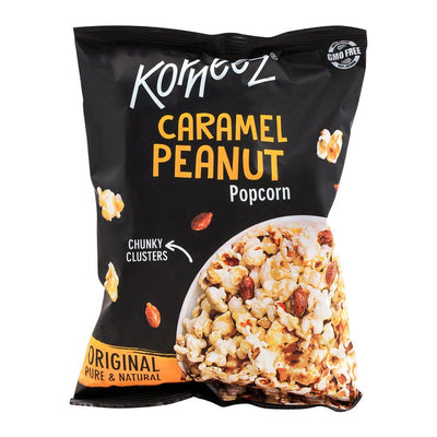 Korneez Caramel Peanut Popcorn 80g - Shams Shopping Centre KORNEEZ