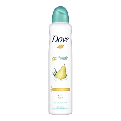 Dove Go Fresh Pear & Aloe Vera Deodorant Spray 250ml - Shams Shopping Centre Dove